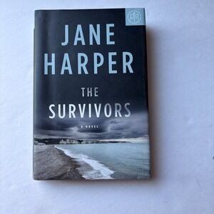 Jane Harper The Survivors Hardcover 2021, Very Good, Mystery thriller Novel bOTM